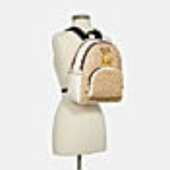 New COACH Backpack In Signature Canvas With Tiger - Picture 5 of 12